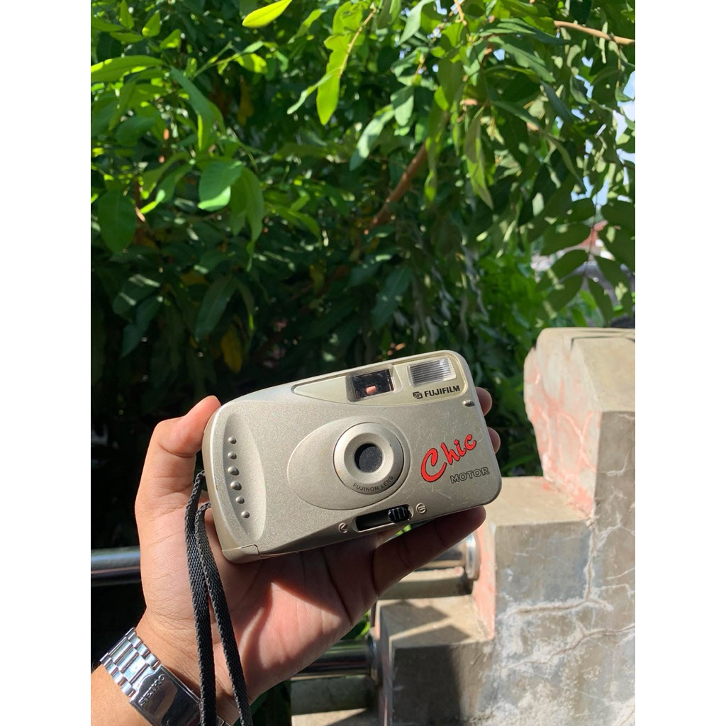 kamera analog fujifilm chic