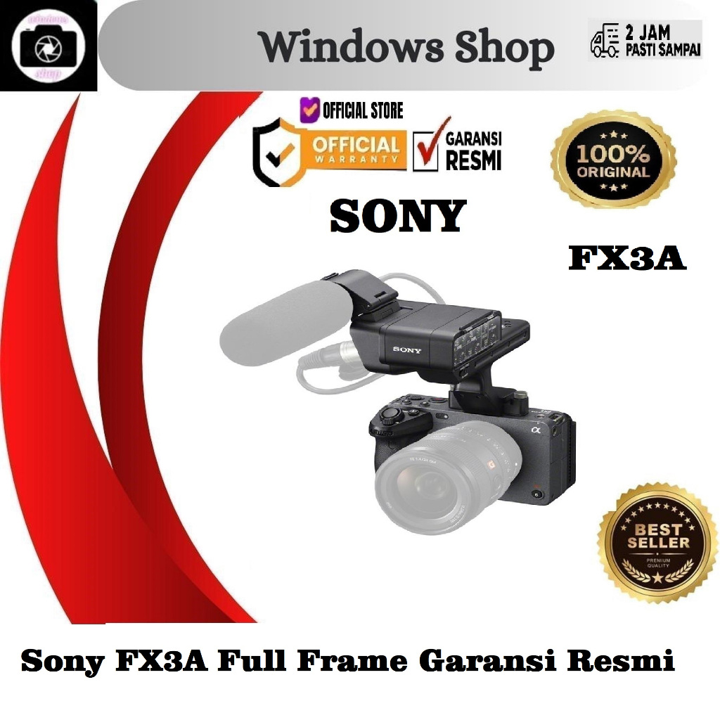 Sony FX3A Full Frame Cinema Line Sony FX3 A Garansi Resmi