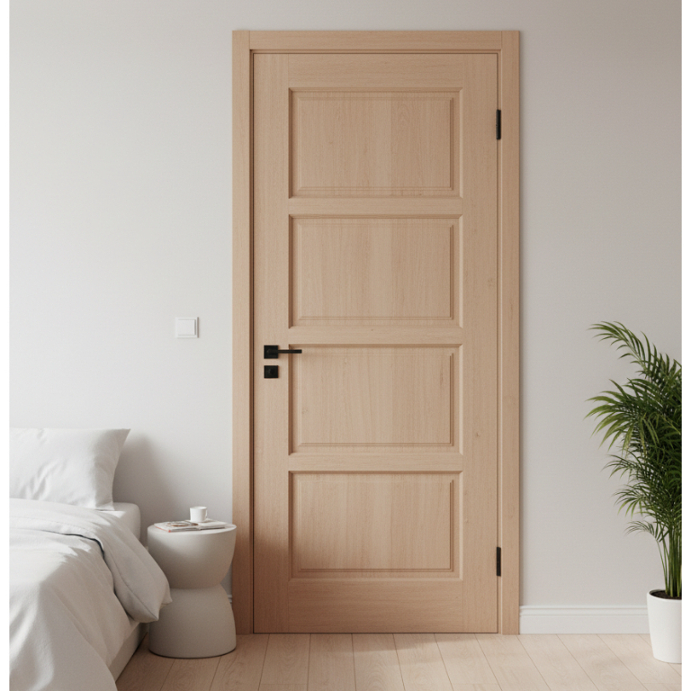 Daun Pintu Minimalis Modern Ukuran 80x200 Cm Cocok untuk Rumah atau Kamar