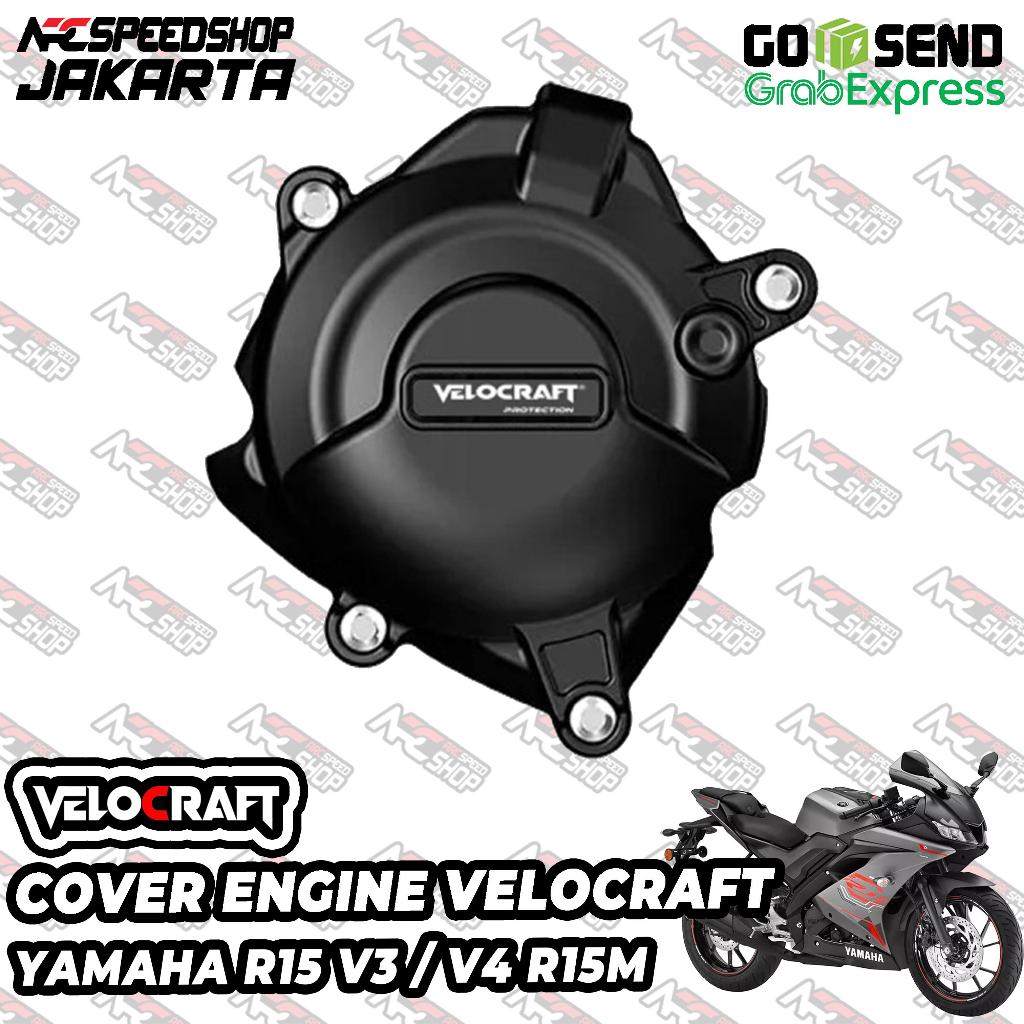 Cover Engine / Engine Guard VELOCRAFT Case Pelindung Guard Protection Blok Mesin Yamaha YZFR15 NEW R