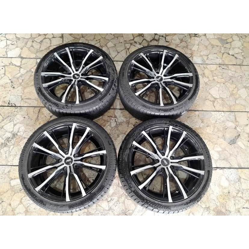 Velg racing hsr RENOVICE R19X8,5 pcd5X114 +ban 235 40 r19