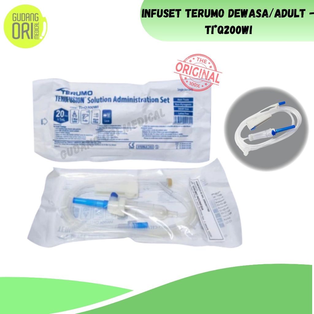 Infuset Terumo / Selang Infus Terumo / Infus set Terumo Dewasa