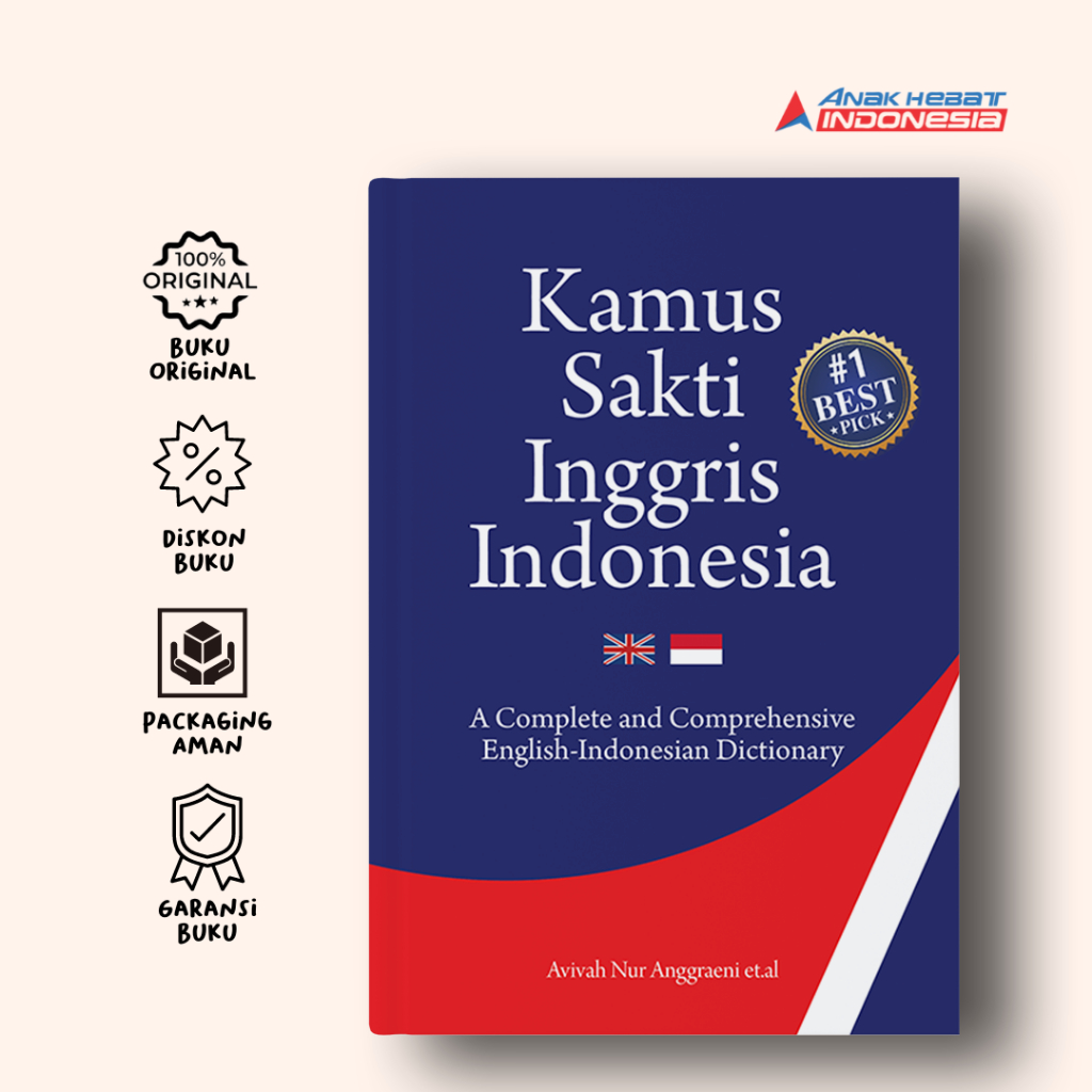 Buku Kamus Sakti Inggris-Indonesia - Anak Hebat Indonesia