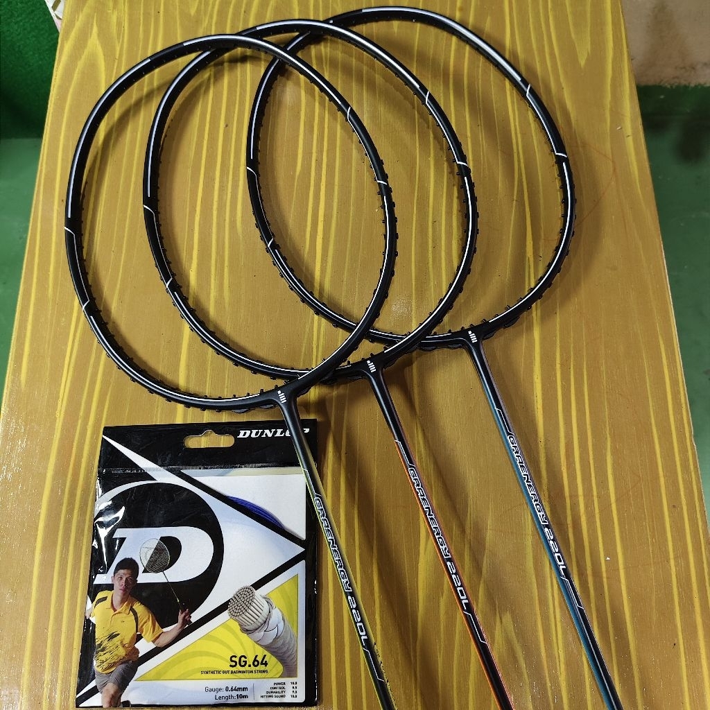 Raket Badminton GOSEN GRAENERGY 220L ORIGINAL 4UG6 30LBS