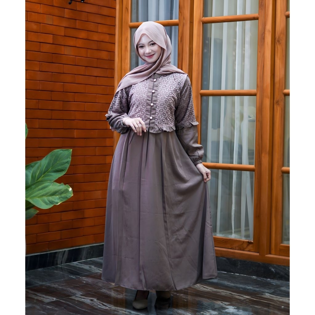 DRESS LULA - Rompi Burkat Muslim Wanita