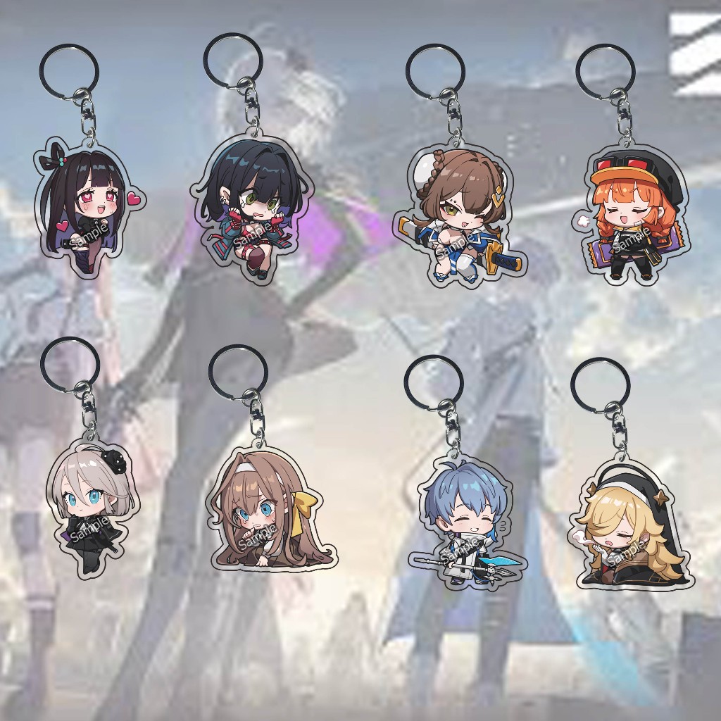 Gantungan Kunci Chaos Zero Nightmare Beryl 01- Orlea 01 - Owen 01- Rei 01- Yuki 01 - Renoa 01 - Tres