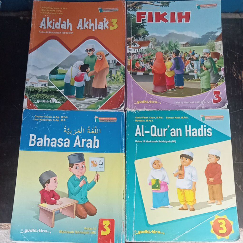 buku paket agama Islam kelas 3 SD Yudhistira kurikulum merdeka
