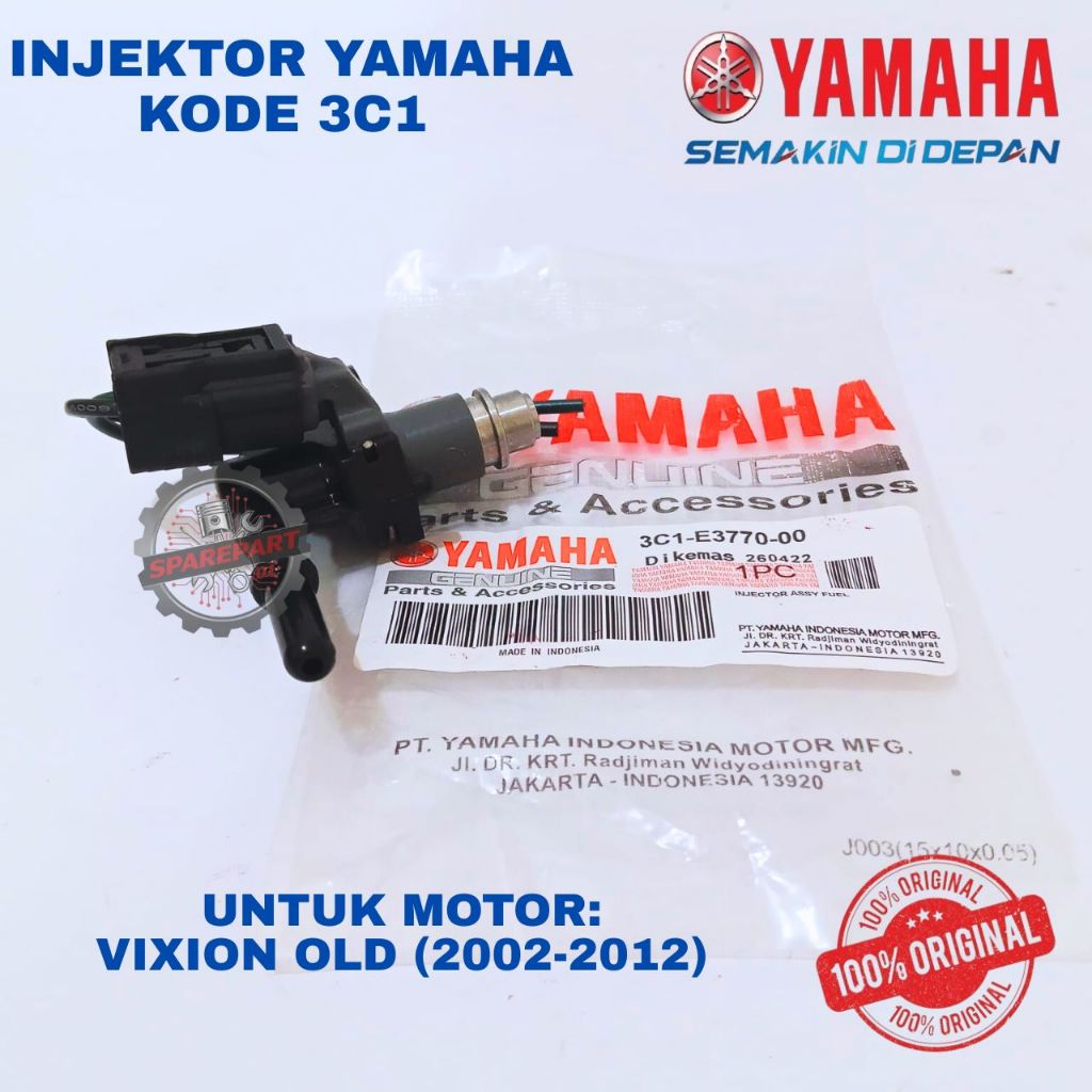 INJEKTOR ORIGINAL YAMAHA KODE 3C1 VIXION, INJEKTOR VIXION OLD(2002-2012)