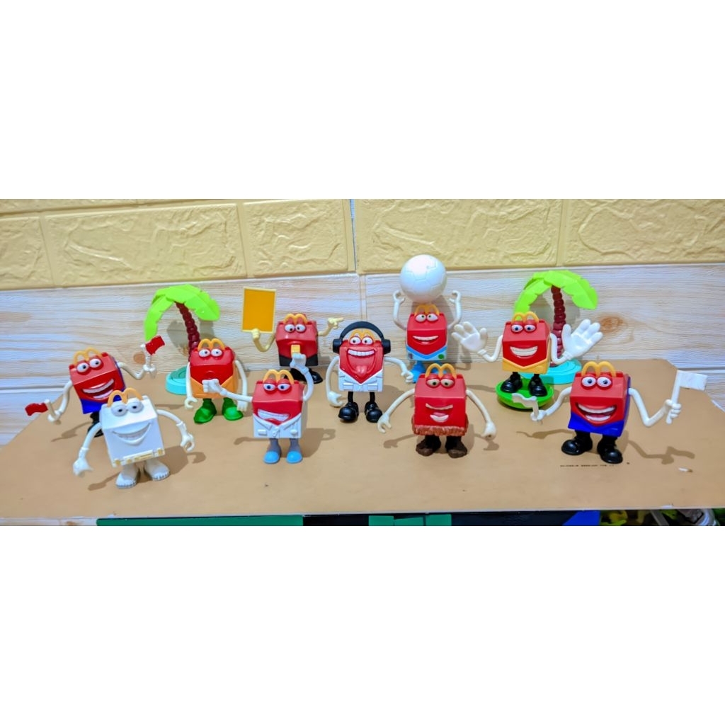 Maskot Box McDonald 10 Pcs Figure
