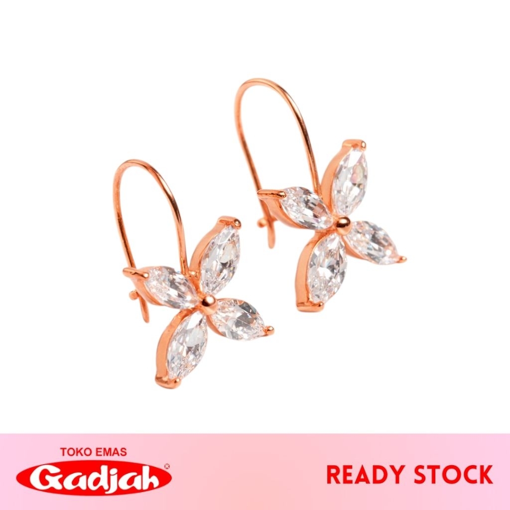Anting Emas Kawatan Bunga Kenanga - Toko Emas Gadjah