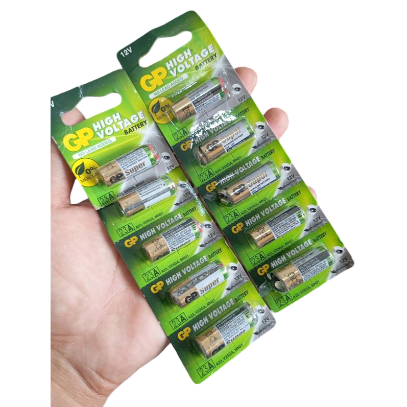 Baterai Remot GP 23A ORIGINAL A23  ISI 5 PCS