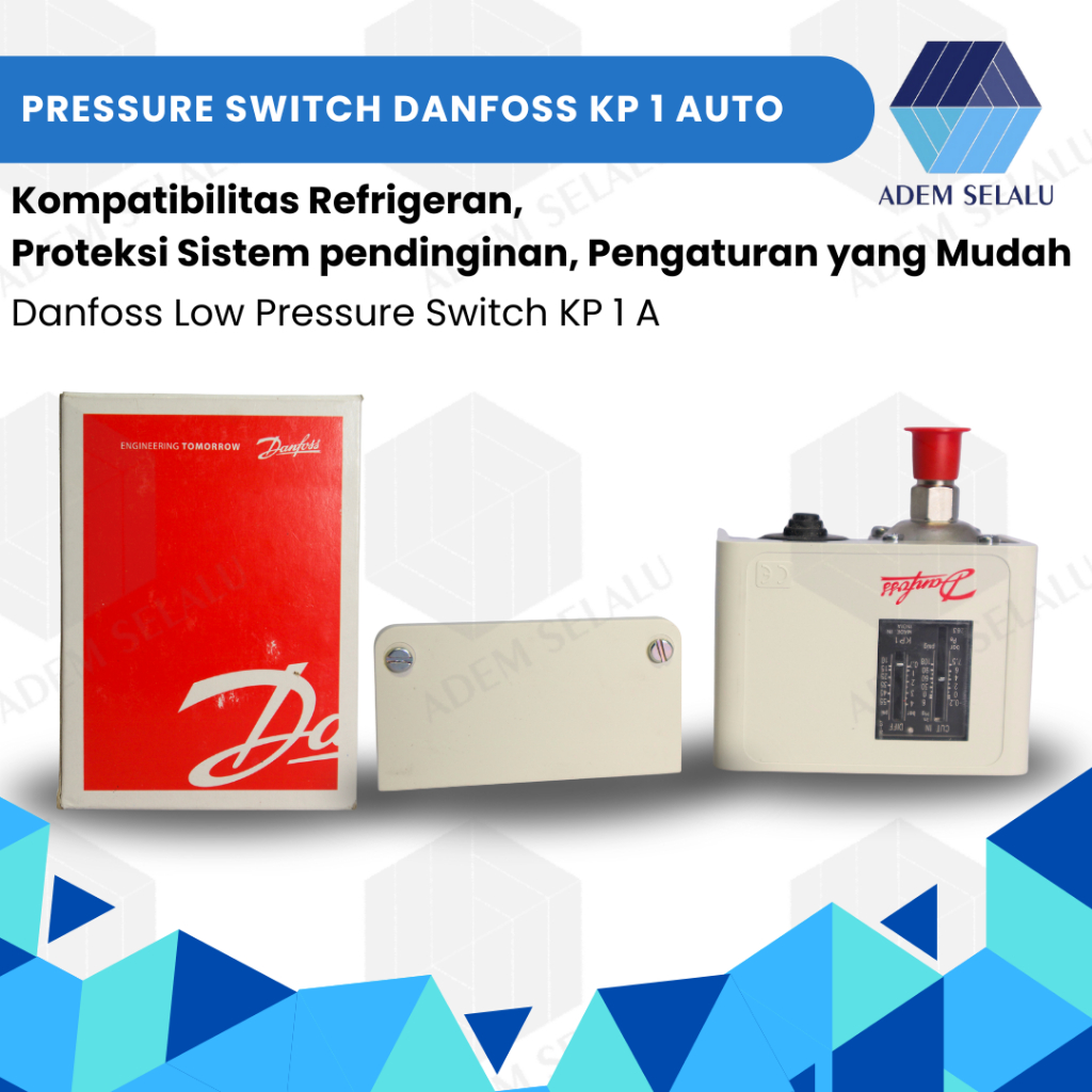 Pressure Switch Danfoss KP 1 Auto | Danfoss Low Pressure Switch KP 1 A