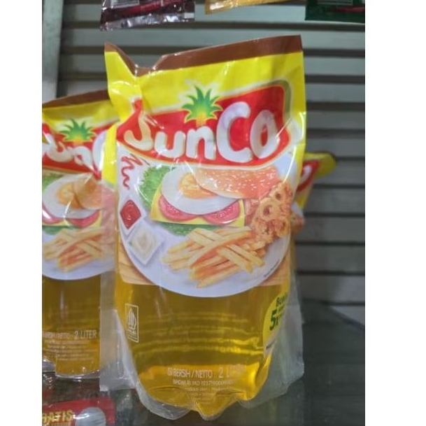 Minyak Goreng Sunco 1 Dos 2 Liter - Praktis dan Ekonomis