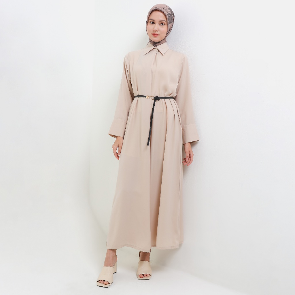 MFMW Ilana Dress Gamis Cream