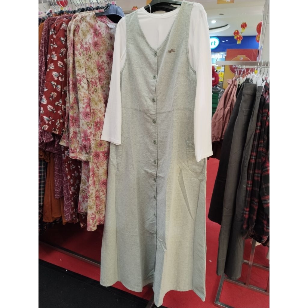 overall wanita exit + inner