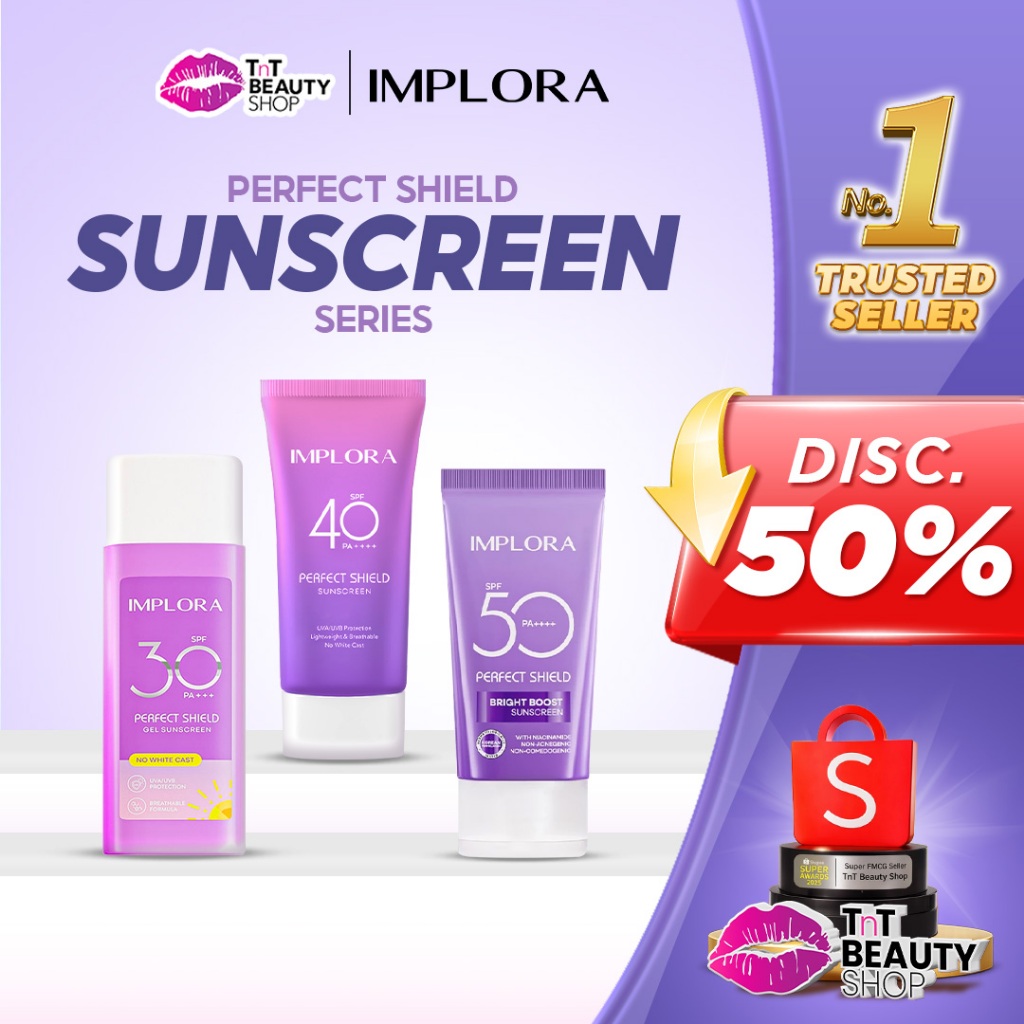 Implora Perfect Shield Sunscreen SERIES | TnT Beauty Shop
