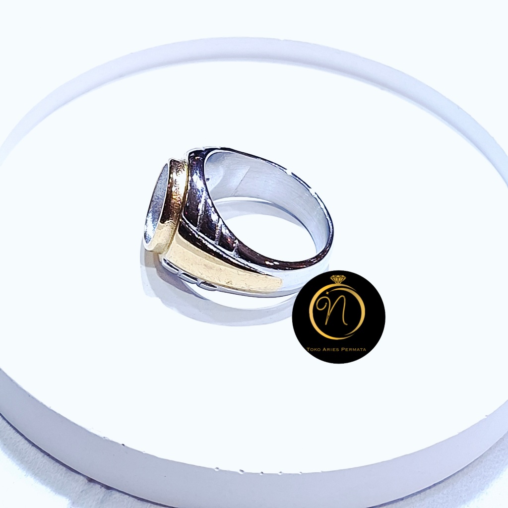 Ring Cincin Emban Titanium Super Premium Dim 9x11