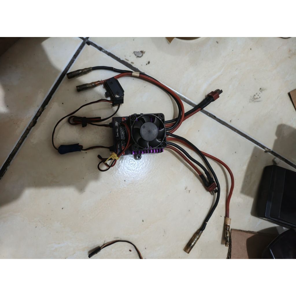 part esc brushed HB hot bodies dual motor 4s 14.8v