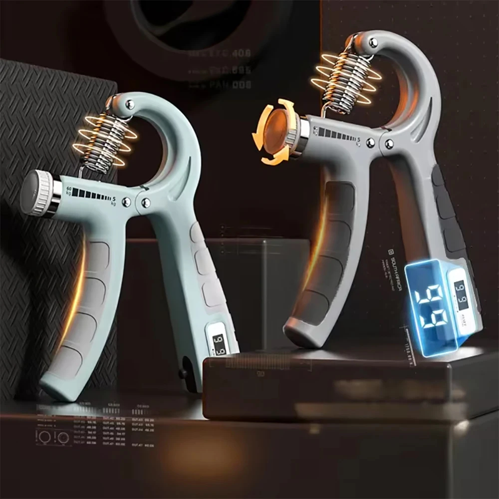 Bbak Handgrip Alat Olahraga Tangan 5-60 Kg Dengan Pegangan Karet Anti-Slip Co