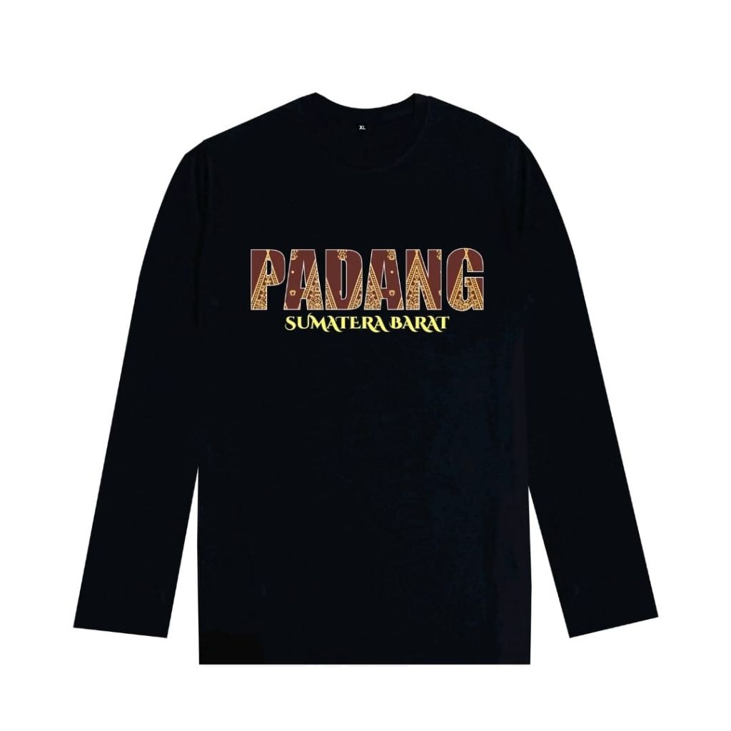 KAOS LENGAN PANJANG PADANG SUMATERA BARAT MOTIF BATIK