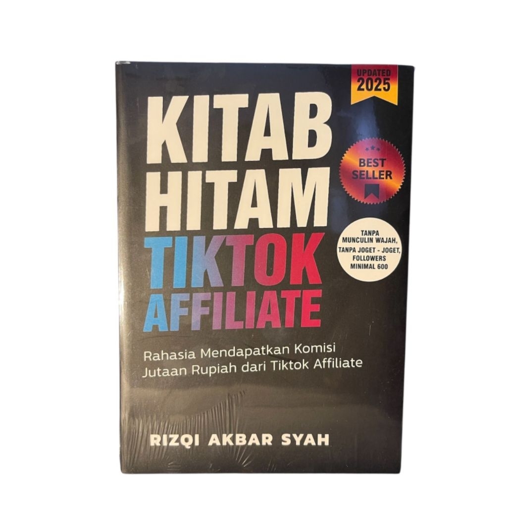 Buku Kitab Hitam Tiktok Affiliate