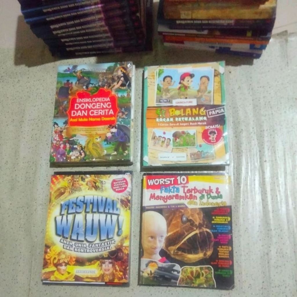 Buku Dongeng - Fakta - Unik - Gokil - Alasan Konyol - Trend; Asal Usul BENDA, 100 HAL PALING BIKIN P
