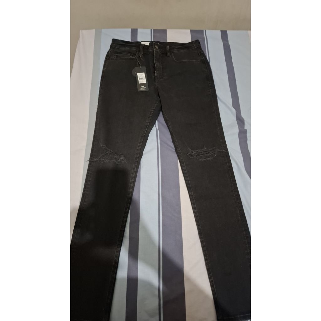 Celana Jeans Jins Lee Ripped Skinny Original