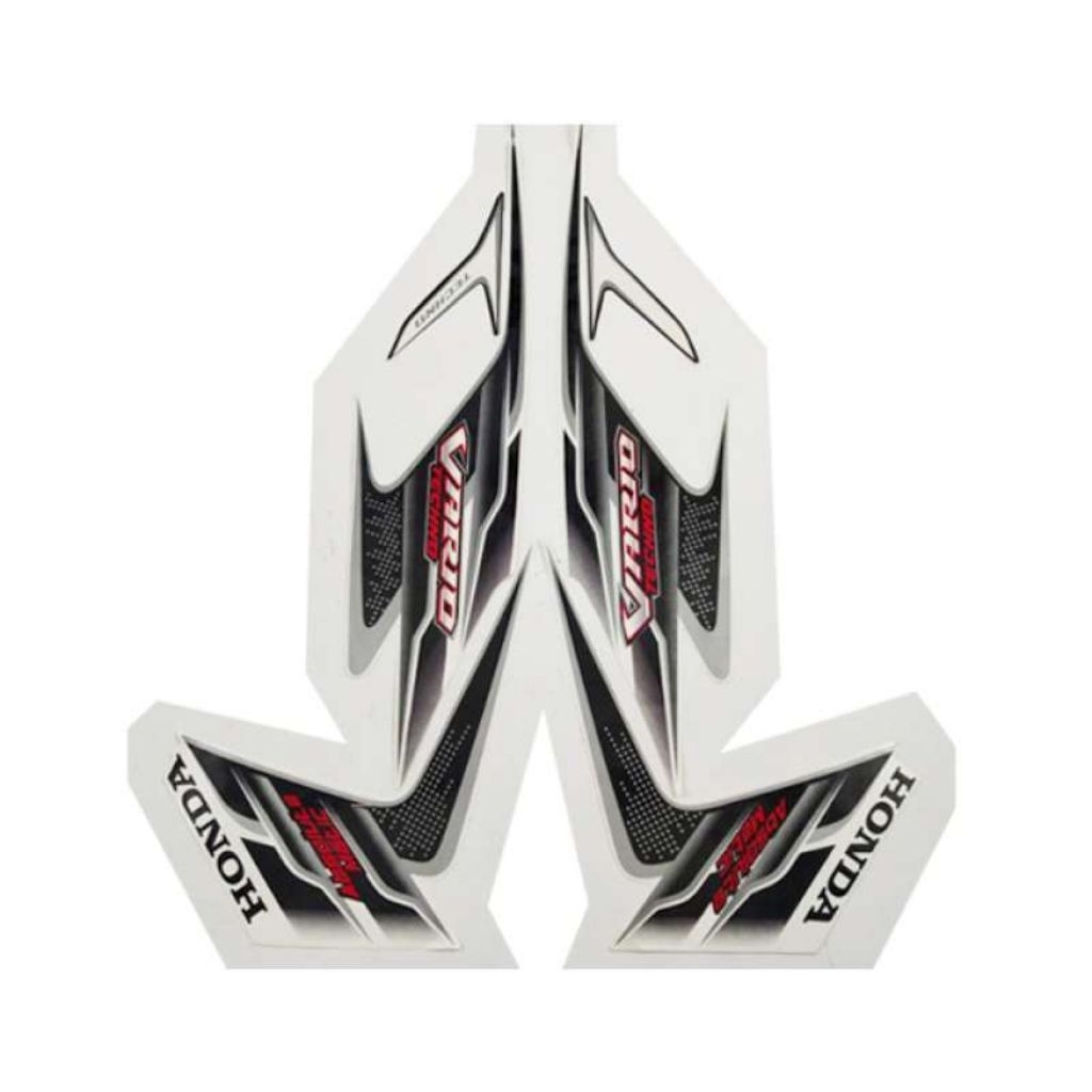 Striping stiker body motor Honda vario techno 110 2010 stiker list bodi motor vario techno 110 tahun