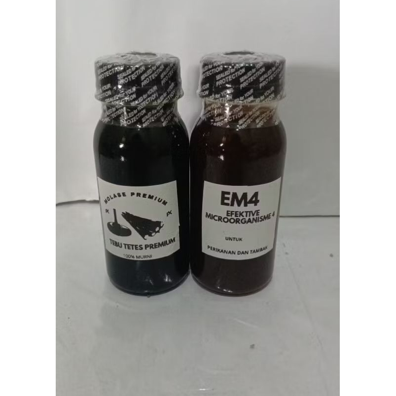 EM4 dan Molase Sepaket 2 Botol / Paket Murah Em4 dan Molase