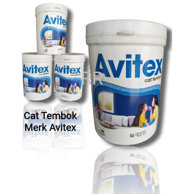 Cat Avitex 1KG Cat Tembok Warna Lengkap