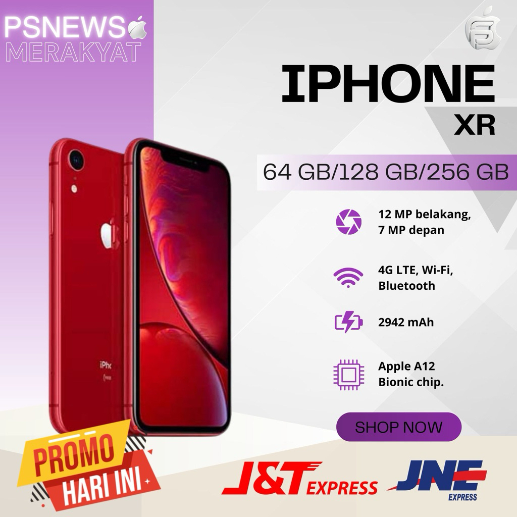 IPHONE XR 64/128 SECOND INTERNASIONAL
