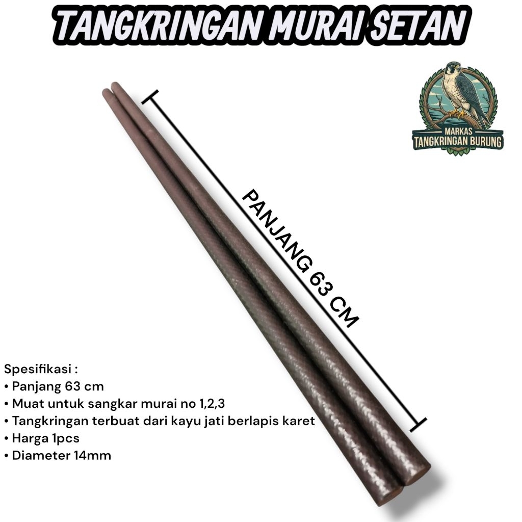 Tangkringan murai setan kualitas premium