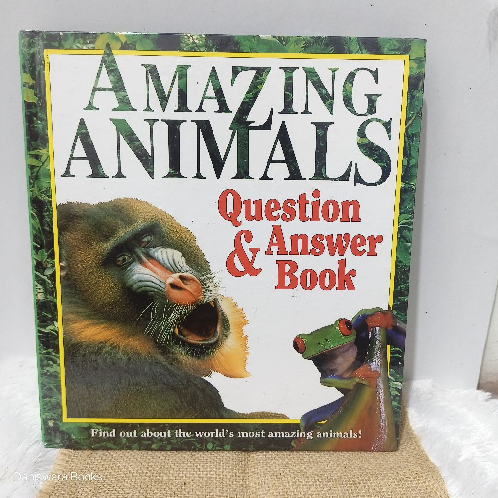Buku Amazing Animals Hardcover tebal