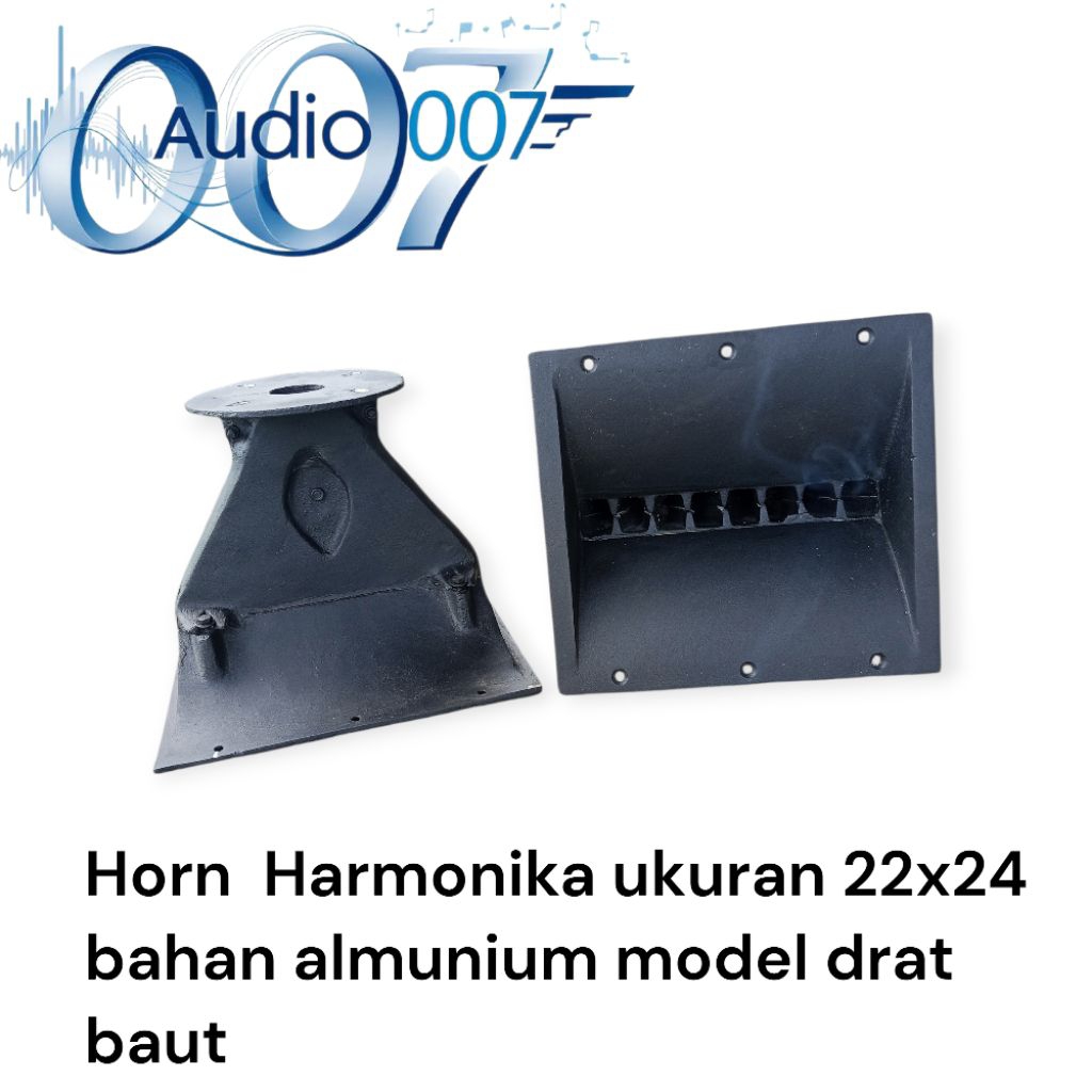 horn harmonika ukuran 22x24,horn tweeter,horn ukuran 22x24,horn bahan almunium