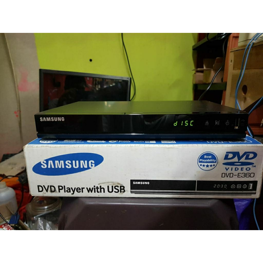 DVD PLAYER SAMSUNG DVD-E360 KONDISI BARU