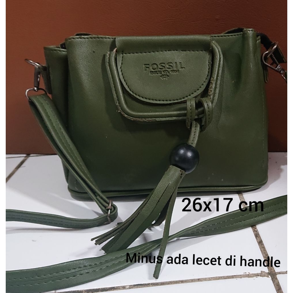 preloved tas #4 hijau