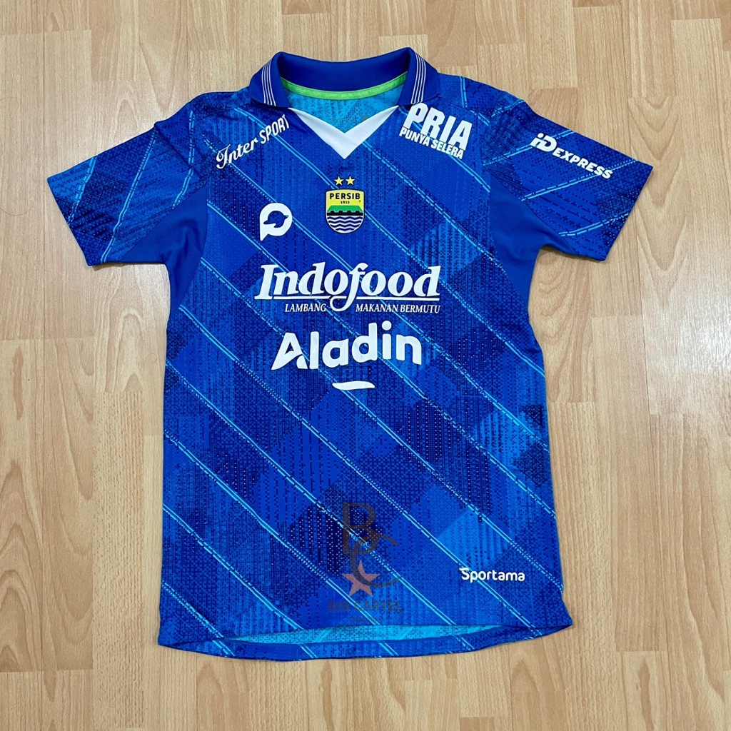 Persib Jersey Home Player Issue 2023 2024 Nameset Klok 23