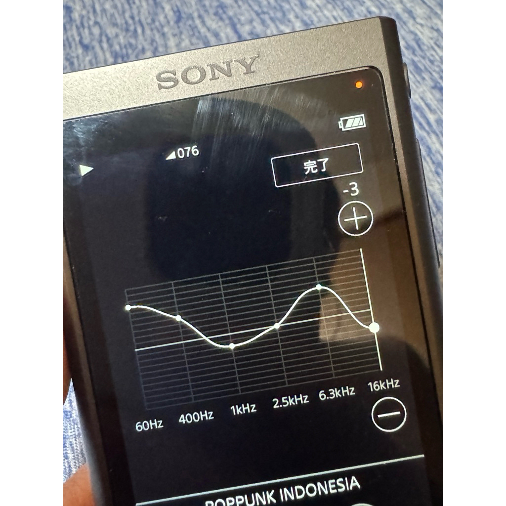 DAP(Digital Audio Player) Sony NW-A55