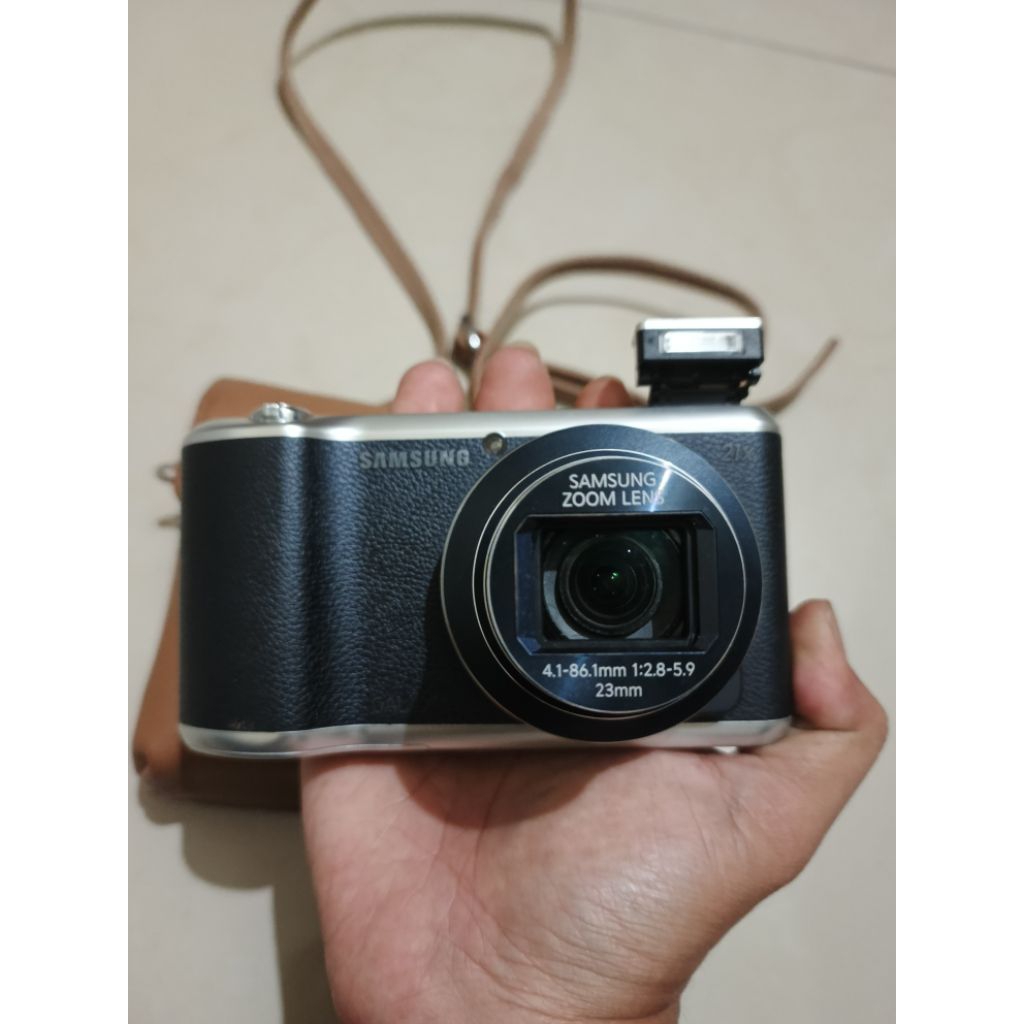 Samsung Galaxy Camera 2 EK-GC200 Xenon Flash Spesial Limited Edition Reguler Old Retro Nyala Normal 