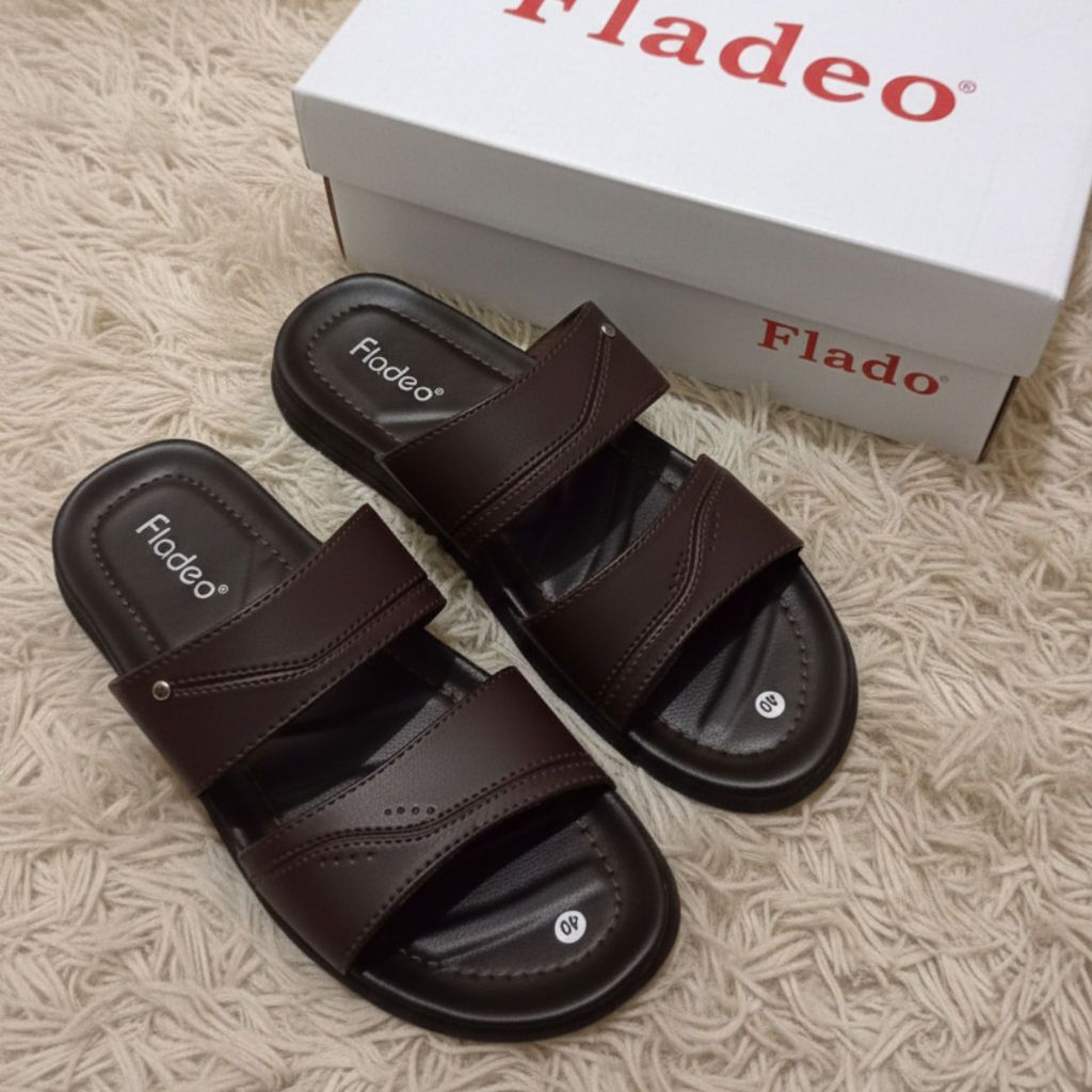 Promo Ramadhan Sandal Fladeo Selop MDS - 409 / Sandal Pria Fladeo