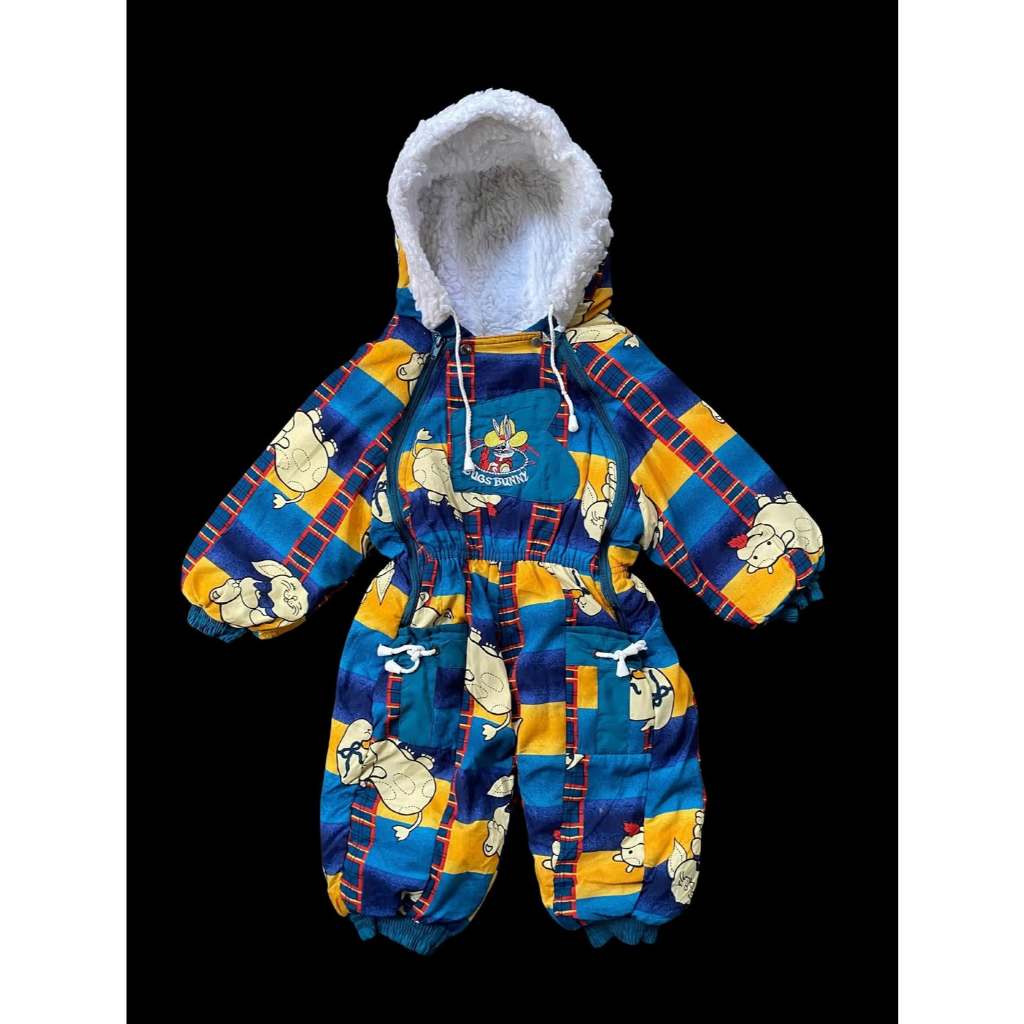BUGS BUNNY KIDS SHERPA JUMPSUIT JACKET | JAKET ANAK | BOCIL GEMOY