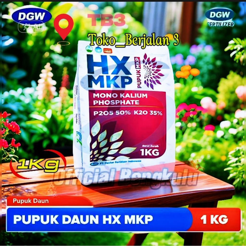 Pupuk HX MKP 1Kg Mono Kalium Phosphate P205 50% K20 35%