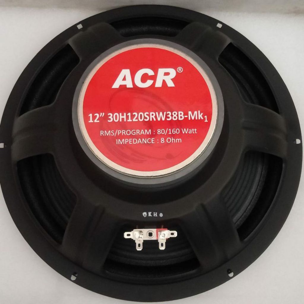 Speaker ACR 12 Inch 30H12SRW38B ACR Pro 160 Watt Woofer