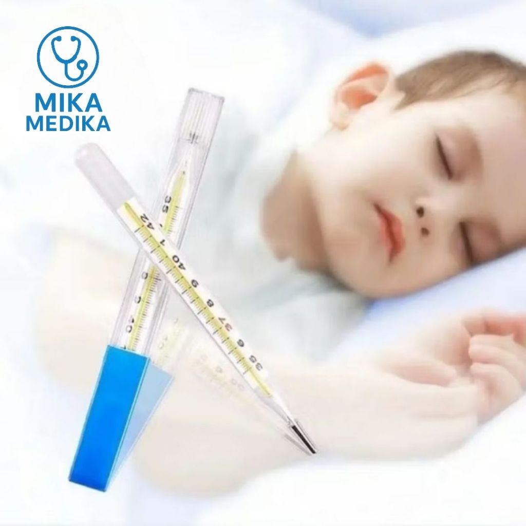 Termometer / Termometer Cek Suhu / Termometer Rectal Air Raksa