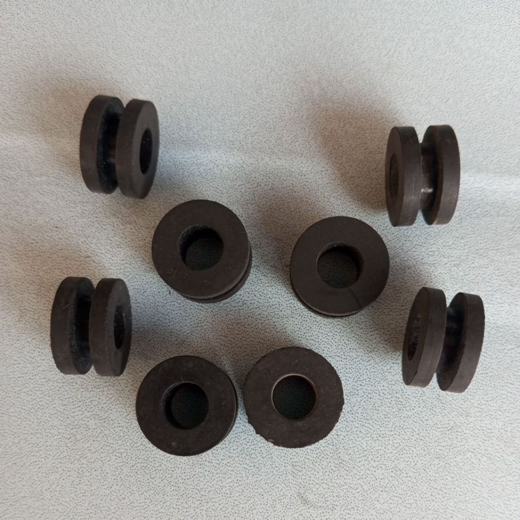 KARET BODY BULAT LUBANG M6/TAMBENG KNALPOT ORIGINAL UNIVERSAL