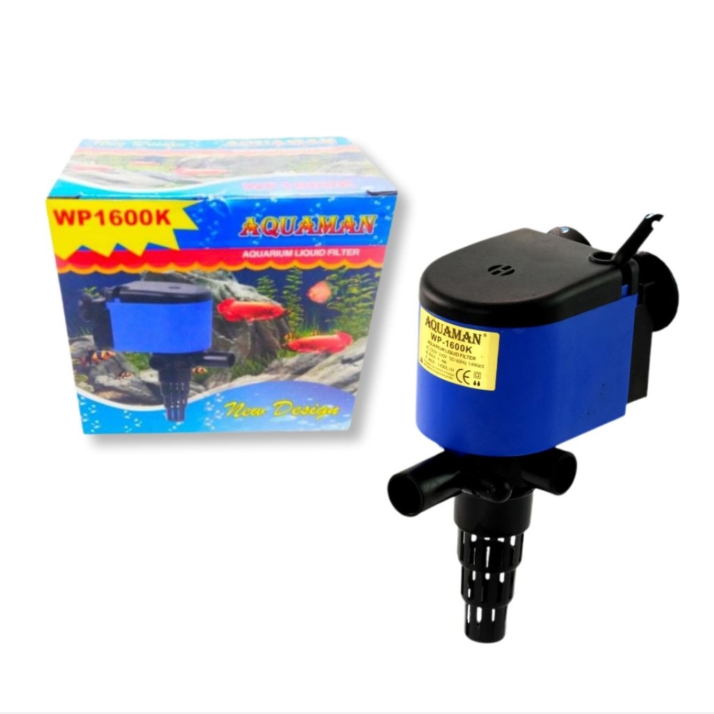 pompa celup aquarium aquaman wp-1600k power head 1600k