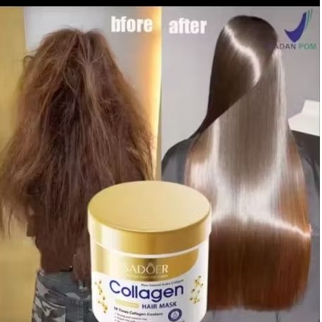 Masker rambut kering dan mengembang masker rambut rontok Masker rambut kelapa perawatan rambut