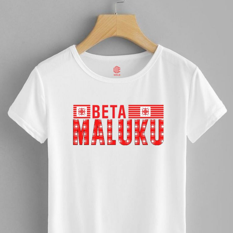 WALE Kaos Ambon Maluku ETNIK Beta Maluku