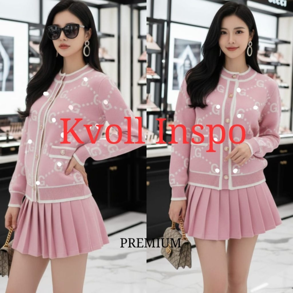 CARDIGAN RAJUT KANCING 4WRN