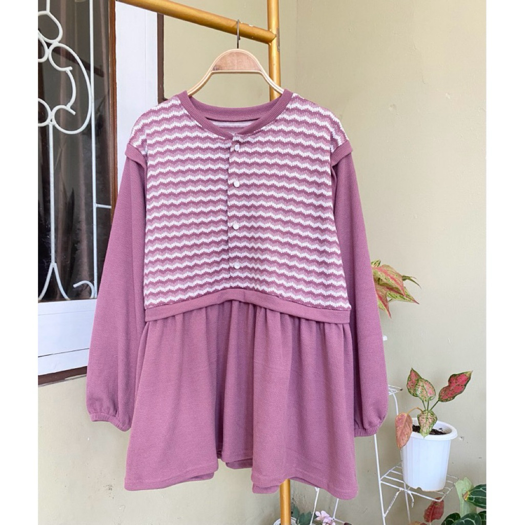 atasan wanita kaos knit kaos knit wanita atasan busui wanita
